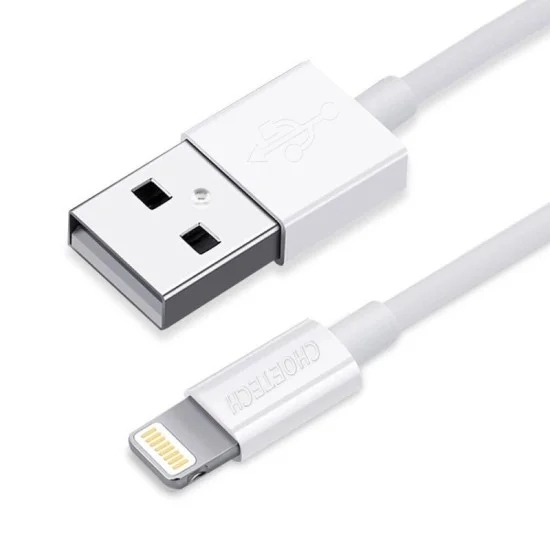 Choetech 1.2M Mfi Usb To Lightening Cable (White)